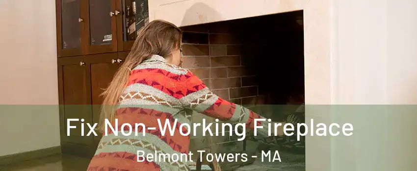 Fix Non-Working Fireplace Belmont Towers - MA