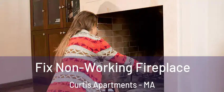 Fix Non-Working Fireplace Curtis Apartments - MA