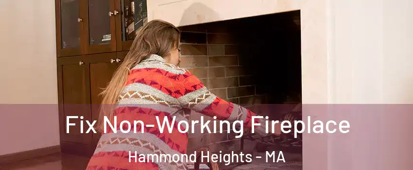 Fix Non-Working Fireplace Hammond Heights - MA