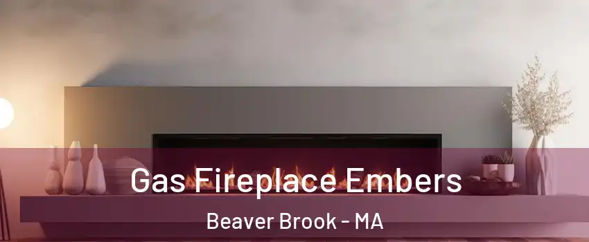 Gas Fireplace Embers Beaver Brook - MA