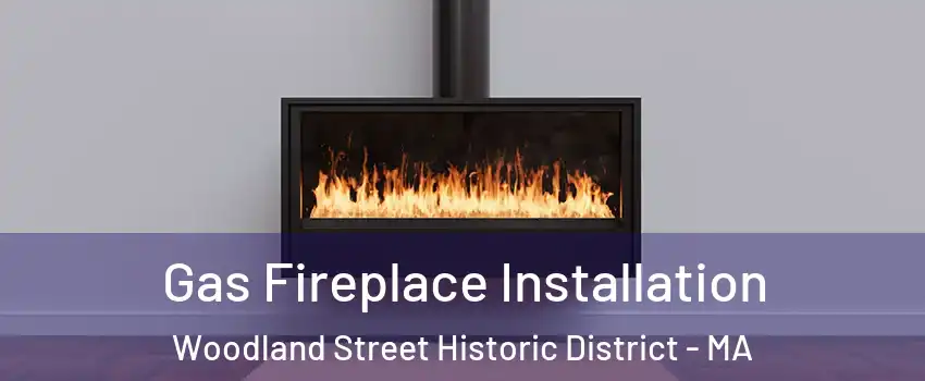 Gas Fireplace Installation Woodland Street Historic District - MA