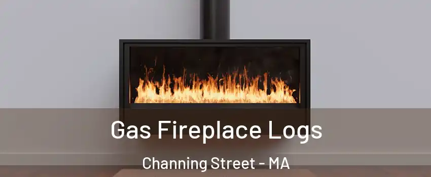 Gas Fireplace Logs Channing Street - MA