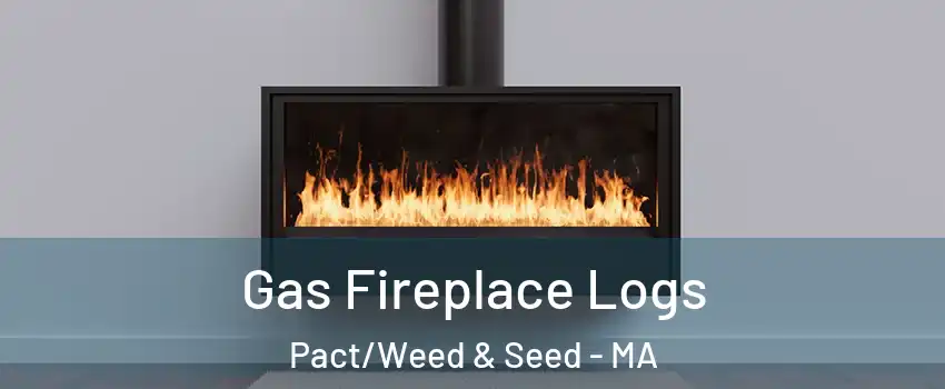 Gas Fireplace Logs Pact/Weed & Seed - MA