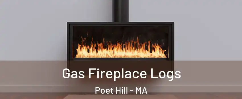 Gas Fireplace Logs Poet Hill - MA