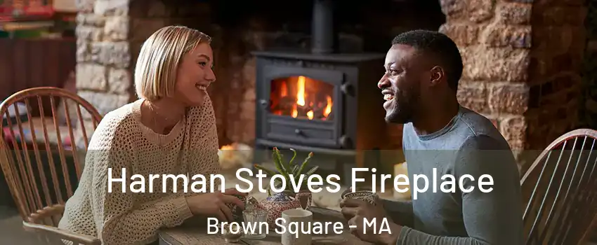 Harman Stoves Fireplace Brown Square - MA