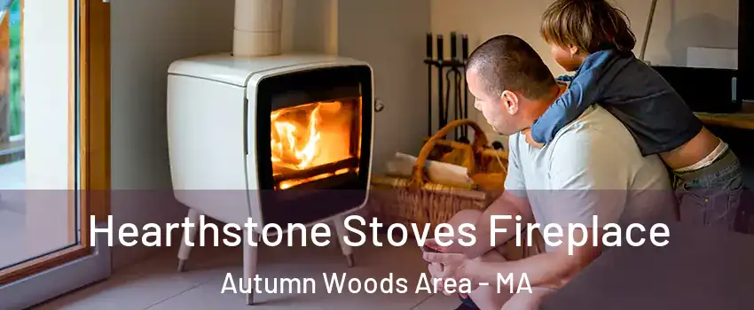 Hearthstone Stoves Fireplace Autumn Woods Area - MA