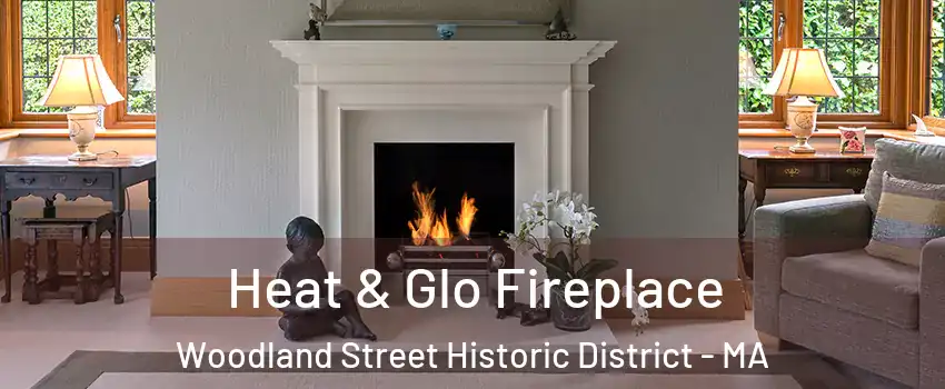 Heat & Glo Fireplace Woodland Street Historic District - MA