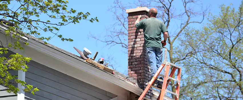 Vinyl and PVC Chimney Flashing Installation in Green Island, MA