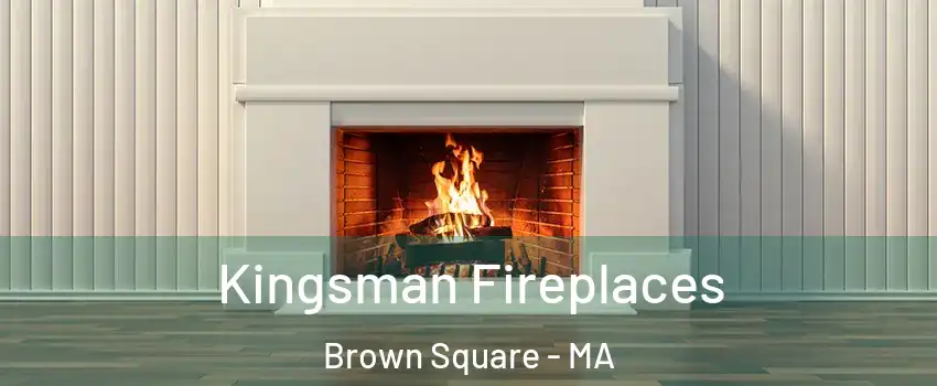 Kingsman Fireplaces Brown Square - MA