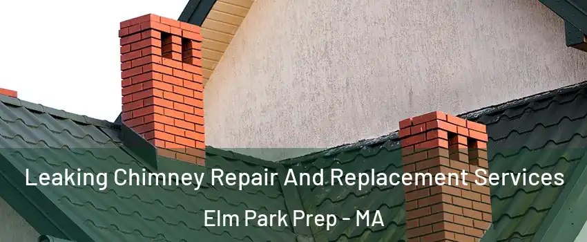 Leaking Chimney Repair And Replacement Services Elm Park Prep - MA