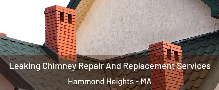 Leaking Chimney Repair And Replacement Services Hammond Heights - MA