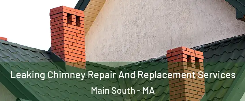 Leaking Chimney Repair And Replacement Services Main South - MA