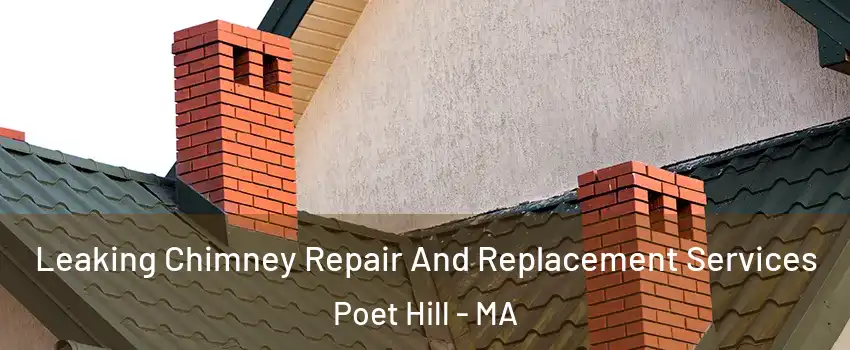 Leaking Chimney Repair And Replacement Services Poet Hill - MA