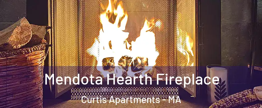 Mendota Hearth Fireplace Curtis Apartments - MA