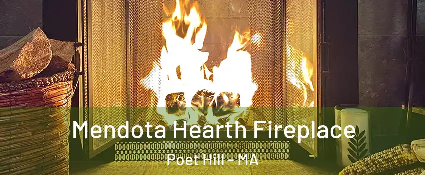 Mendota Hearth Fireplace Poet Hill - MA