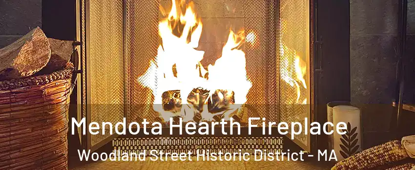 Mendota Hearth Fireplace Woodland Street Historic District - MA