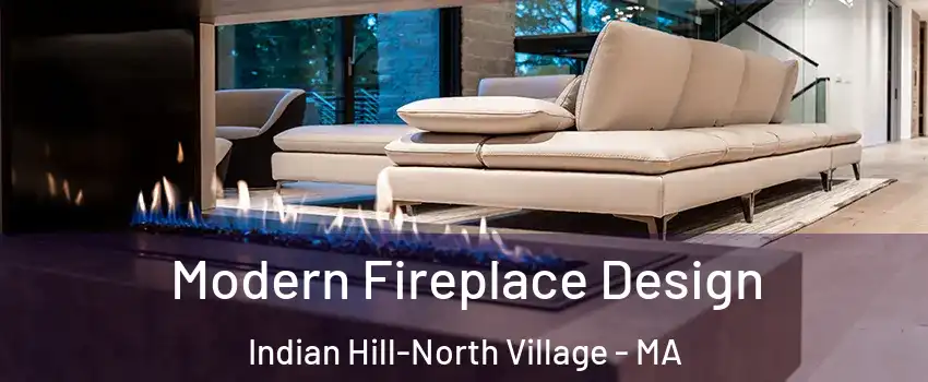 Modern Fireplace Design Indian Hill-North Village - MA