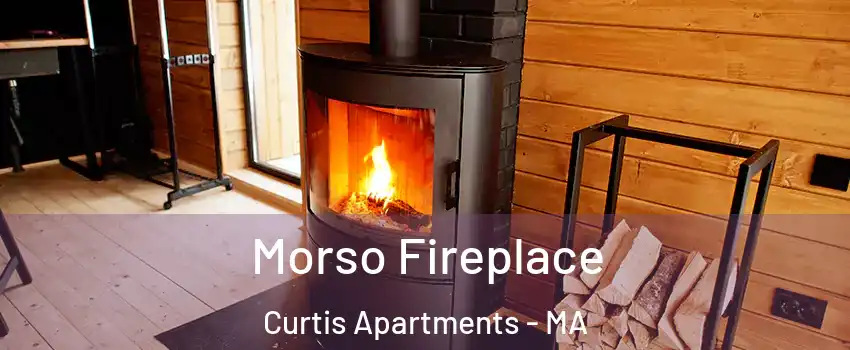 Morso Fireplace Curtis Apartments - MA