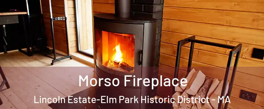 Morso Fireplace Lincoln Estate-Elm Park Historic District - MA