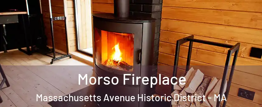 Morso Fireplace Massachusetts Avenue Historic District - MA