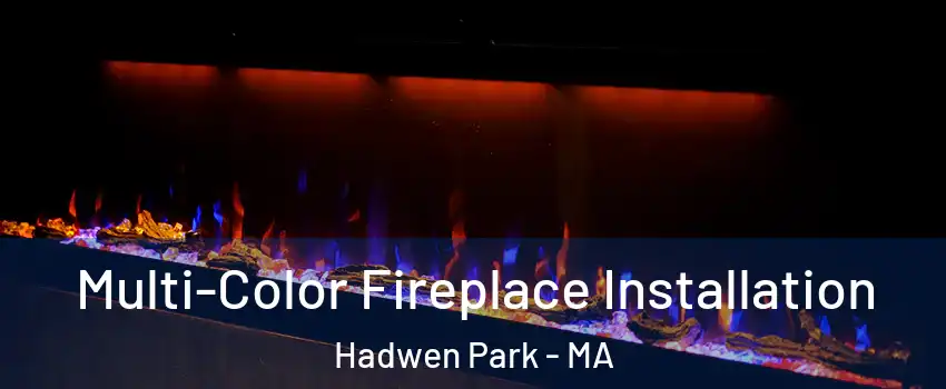 Multi-Color Fireplace Installation Hadwen Park - MA