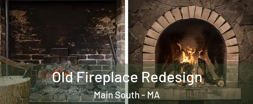 Old Fireplace Redesign Main South - MA