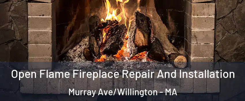 Open Flame Fireplace Repair And Installation Murray Ave/Willington - MA