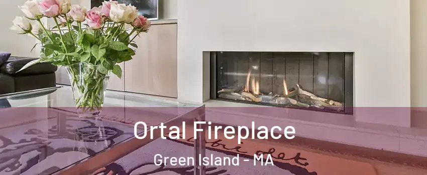 Ortal Fireplace Green Island - MA