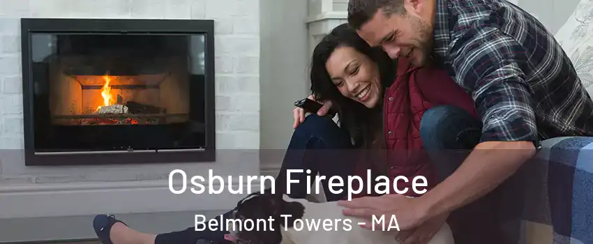 Osburn Fireplace Belmont Towers - MA