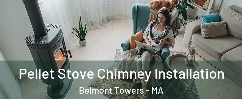 Pellet Stove Chimney Installation Belmont Towers - MA