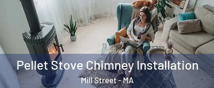 Pellet Stove Chimney Installation Mill Street - MA