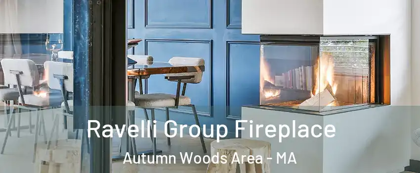 Ravelli Group Fireplace Autumn Woods Area - MA