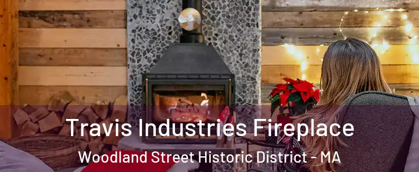 Travis Industries Fireplace Woodland Street Historic District - MA