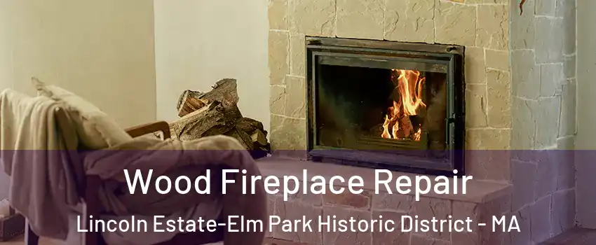 Wood Fireplace Repair Lincoln Estate-Elm Park Historic District - MA