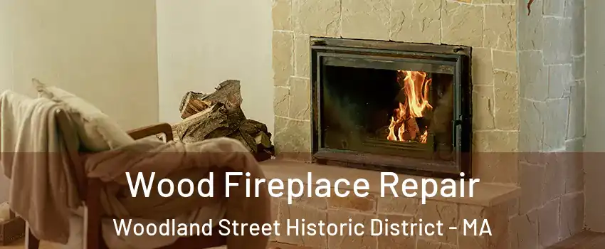 Wood Fireplace Repair Woodland Street Historic District - MA